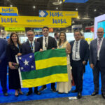 Fábio Mitidieri participa da abertura do Pavilhão Brasil em feira nos EUA e discute avanços no projeto SEAP com Petrobras