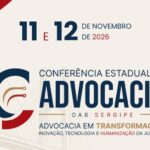 XII Conferência Estadual da Advocacia será realizada nos dias 11 e 12 de novembro, em Aracaju