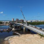 Obra da Ponte Godofredo Diniz avança para nova etapa e terá Pare e Siga a partir desta quinta, 23