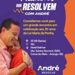 Encontro “Mulheres que Resolvem”, em Aracaju, discute combate à violência contra a mulher com André Moura