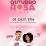 AMO realiza abertura oficial do Outubro Rosa 2026 com Pocket Show Especial no Shopping RioMar