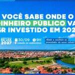 Prefeitura de Socorro promoverá audiência pública para a apresentação do projeto de Lei Orçamentária 2027