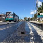 Obra na Rodovia dos Náufragos avança e recebe primeira camada asfáltica